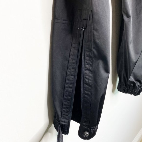 Athleta Radiant Joggers Lightweight Zipper Pockets Jogger Pants Black Size 14 - Picture 8 of 12